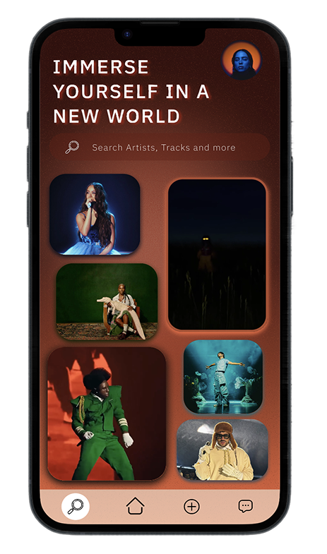 For you feed mockup