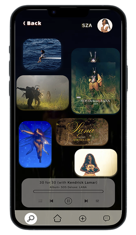 Display screen mockup