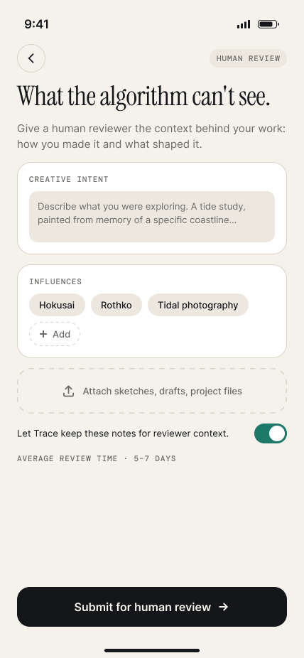 TRACE — Add context